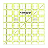 Omnigrip 6-1/2 x 6-1/2 Non-Slip Square Quilting Ruler by Omnigrid