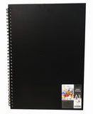 Brustro Artists Wiro Bound Sketch Book | A3, 116 Pages, 160 Gsm | Spiral, Ideal For Sketching, Shading, Drawing, Blending, Manda