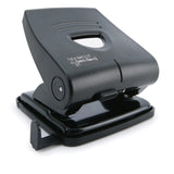 Rapesco PF827PB2 Hole Punch - 827-P, 30-Sheet Capacity. Black