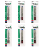 Schmidt Long Cap Less 8127 Rollerball 0.7mm Blue, 12 Pack Blister (SC58243)