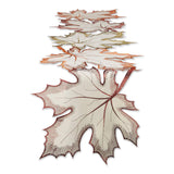 DII Fall Table Decorations Indoor D cor, Thanksgiving, Table Runner, 14x70, Embroidered Cut Work Leaves