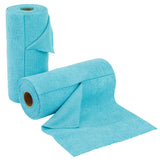 Ironton Microfiber Towels Roll, 100Ct., 11in. x 11in., Lint Free, Auto Detailing, Reusable, Shop, Tear Away, Cleaning Cloths, U