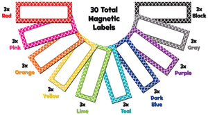 Teacher Created Resources Moroccan Magnetic Labels (20684)