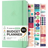 Clever Fox Budget Planner Pocket - Mini Expense Tracker Notebook. Monthly Budgeting Organizer, Finance Logbook & Accounts Book, 