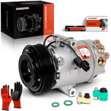 A-Premium Air Conditioner AC Compressor with Clutch Compatible with Hyundai Elantra 1.8L 2011-2013, Kia Soul 2.0L 2012-2013