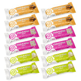 No Cow High Protein Bars, Dipped Variety Pack - Healthy Snack, 20g Vegan Protein, High Fiber, Low Sugar, Keto Friendly, Dairy & 