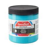 Speedball Acrylic Screen Printing Ink, 8Ounce, Peacock Blue