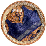 Pujia Mills Women'S Heavy Multi Embroidery With Sequins Work Sleeveless Fancy Readymade Saree Blouse.(Teji Navy Blue_38)