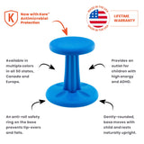 Kore Kids Preschool Wobble Chair - Flexible Seating Stool For Classroom, Preschool, Kindergarten & Elementary School - Made In T