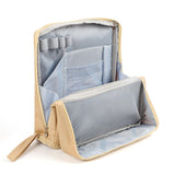 Doresty Makeup Bag, Multi-Purpose Large Capacity Oxford Cloth Standing Makeup Bag,Travel Makeup Organizer Portable, Large Capaci