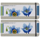 Handbook Journal Co. Artist Watercolor Sketchbook Journal, Pocket Panorama 3.5 x 8.25 Inches, (2-Pack) 140lb / 300 GSM, Hardcove