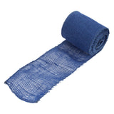 JubileeYarn Burlap Jute Craft Ribbon - 5.5 x 10 Yards - Ocean Blue - 1 Roll