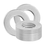 Zernmiarder 3/8 Stainless Steel Flat Washers - 13/16 Outside Diameter, 304(18-8) Stainless Steel Washers Metal Washer for Screws