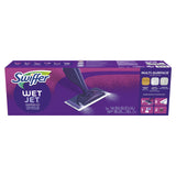 Swiffer WetJet Mop Starter Kit (1 Spray Mop, 5 Mopping Pads, 1 Floor Cleaner Liquid Solution)