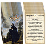 Fankya 240pcs Holy Catholic Prayer Cards for Peace St. Michael Archangel, St.Francis, St. Benedict, Guardian Angel Gospel Tracts