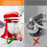 Sliding Mat for Kitchenaid Mixer with 2 Black Kitchen Accessories, Mover Slider Mat Pad for 5-8 Qt Bowl-Lift Stand Mixer, Kitche