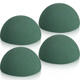 Floral Dry Foam Half Ball 4 Pack Green Floral Foam Round Foam Block Dry Foam Balls Craft Supplies Large Flower Foam Craft Foam f
