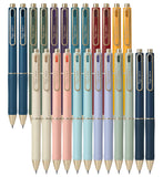 Taja Gel Pens, 24 Pcs Quick Dry Black Gel Ink Pens, 0.5mm Fine Point Smooth Writing Pens for Journaling and Note Taking, Cute Ae