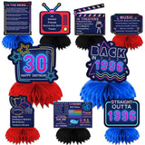 Back in 1996 Table Honeycomb Centerpieces Happy 30th Birthday Table Toppers Table Decorations 30th Gifts for Girls Women 30th Bi