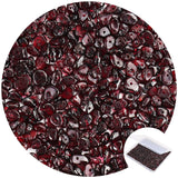 456 PCs Natural Chip Stone Beads, 5-8mm Irregular Multicolor Gemstones Loose Crystal Healing Garnet Rocks with Hole for Jewelry 