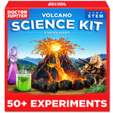Doctor Jupiter STEM Volcano Science Kit for Kids Ages 8-9-10-11-12-13-14 | Birthday Gift Ideas for Boys & Girls 8+ Years Old | T