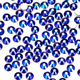 1440Pcs Jet Ab Crystal Rhinestones,Glass Flatback Rhinestones Small Gemstones for Nail Face Makeup Art Crafts Clothes Decoration