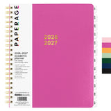 PAPERAGE Academic Planner, Weekly & Monthly Planner & Calendar, 12Months, July 2026 June 2027, (9.5inch x 11inch), School & Student