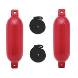 Extreme Max 3006.7447 BoatTector Inflatable Fender Value 2-Pack - 6.5 x 22, Bright Red