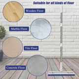 Multifunction Magic Broom, Extended Indoor Broom Detachable,3-in-1 Sweeper Removing Dust Liquid Hair, Adjustable Floor Squeegee,