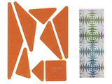 Jen Kingwell Acrylic Template Set Point Addis (for use with a Pattern Found in Jen Kingwells Quilt Recipes Book)