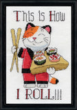 How I Roll Mini Counted Cross Stitch Kit5X7 14 Count