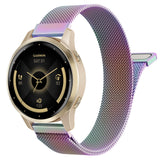 Astorgos 18mm Metal Watch Band Compatible with Garmin Venu 4 41mm/3S/2S; Forerunner 265S/255S; Vivoactive 4S/Vivomove 3S, Mesh S