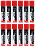 rOtring Super Polymer 0.7 mm 2B Lead 288 Leads Box of 12 Tubes Refills for Mechanical Pencils
