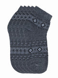 Kolor Fusion Men Pack Of 5 Charcoal Grey Above Ankle Length Socks