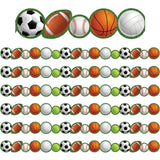 Teacher Created Resources Sports Die-Cut Border Trim, 35 Feet Per Pack, 6 Packs