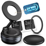 2025 Upgraded Vacuum Magnetic Car Phone Holder with 360 Rotation, 80LBS Ultra Suction Cup Phone Mount for MagSafe Cell Phone Hol