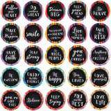 Outus 25 Pcs Inspirational Refrigerator Magnets Gifts Motivational Fridge Magnets for Whiteboard Locker Positive Affirmation Cla