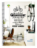 Amblitz Spiral Notebook (Unruled), 5 Subjects - 300 Pages, 70 Gsm, 22 * 29 Cm.
