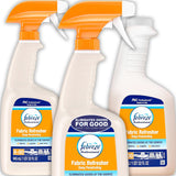 Febreze Professional Fabric Refresher Spray, 3 Pack, Deep Penetrating, Eliminates Odors with Light Fresh Scent, for All Fabrics,