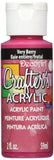 DecoArt DCA121-3 Crafter's Acrylic Paint, 2-Ounce, Very Berry