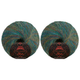 JubileeYarn Mohair Elixir Yarn - 50g/Skein Baby Wool Blend - Tropical Twist - 2 Balls