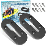 Botepon 4 Kayak Mount Track - Fishing Rod Holder, Cup Holder, Pack of 2