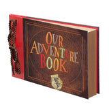 Pulaisen Our Adventure Book Pixar Up Handmade DIY Family Scrapbook,Great Gift for Thanksgiving Day, Christmas, Anniversary, Family Memory,Wedding,Birthday,Valentines Day… (Adventure Book)