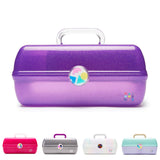 Caboodles OnThe Go Girl, Purple Jelly Sparkle, 1 Count (Pack of 1)