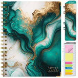 HARDCOVER 2026 Planner, 8.5x11: 14 Months (November 2025 - December 2026), Daily Weekly Monthly Planner, Yearly Agenda, Bookmark