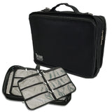 The Beadsmith Crafters Tote 12 x 10 Inches Carrying Case with Shoulder Strap Removable Zippered Pocket Pages Ideal Stora