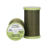 Coats Thread & Zippers Dual Duty Plus Hand Quilting Thread, 325Yard, Bronze Green