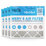 10x10x1 Air Filter (4-PACK) | MERV 8 | MOAJ Advanced Dust Defense | BASED IN USA | Quality Pleated Replacement Air Filters for A