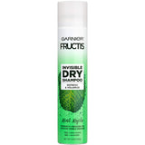 Garnier Fructis Invisible Dry Shampoo, Mint Mojito, No Visible Residue, 4.4 oz., Pack of 3
