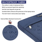 V Voova Laptop Bag 15.6 inch with Shoulder Strap & Handle, Waterproof Laptop Case Sleeve Compatible with 15-16  MacBook Air/Pro
